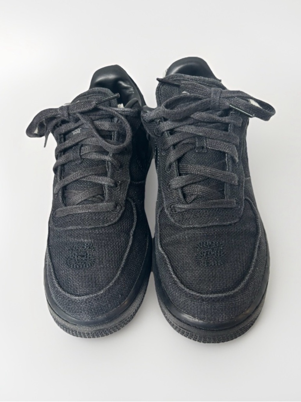 Nike x Stussy collaboration Air Force 1 Low "Triple Black" Hemp -Size 6.5 urban